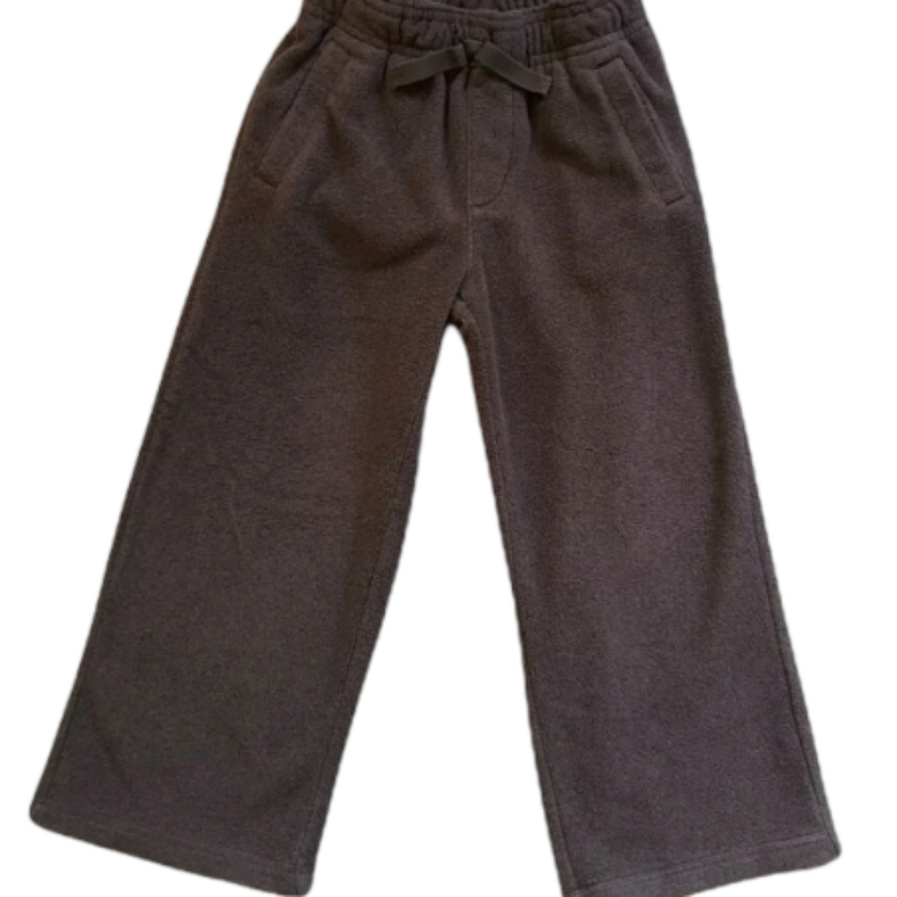Janie and Jack Boys Brown Polar Express Microfleece Pants Size 4